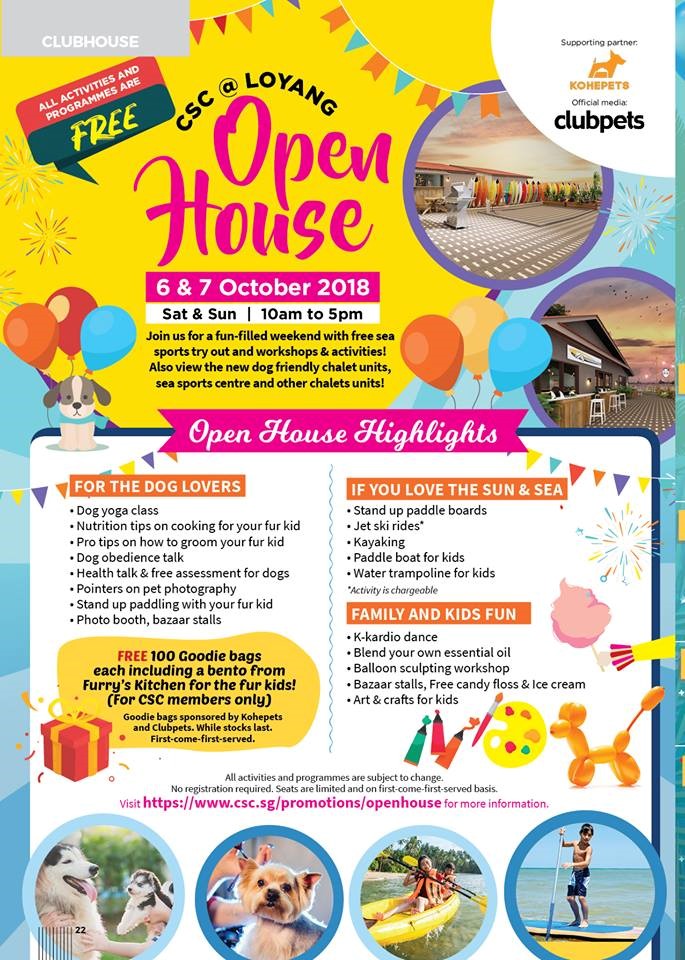 Unleash the Fun This Weekend with CSC @ Loyang Open House