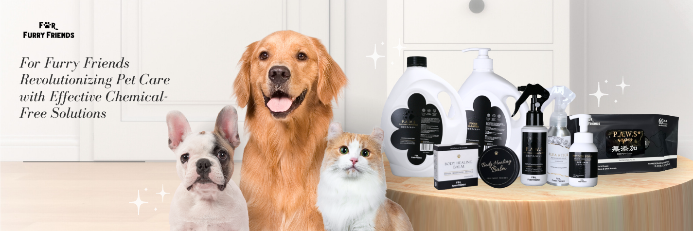 For Furry Friends Revolutionizing Pet Care with Effective Chemical-Free Solutions