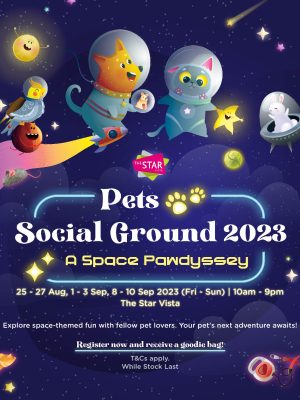 Pets Social Ground 2023: A Space Pawdyssey