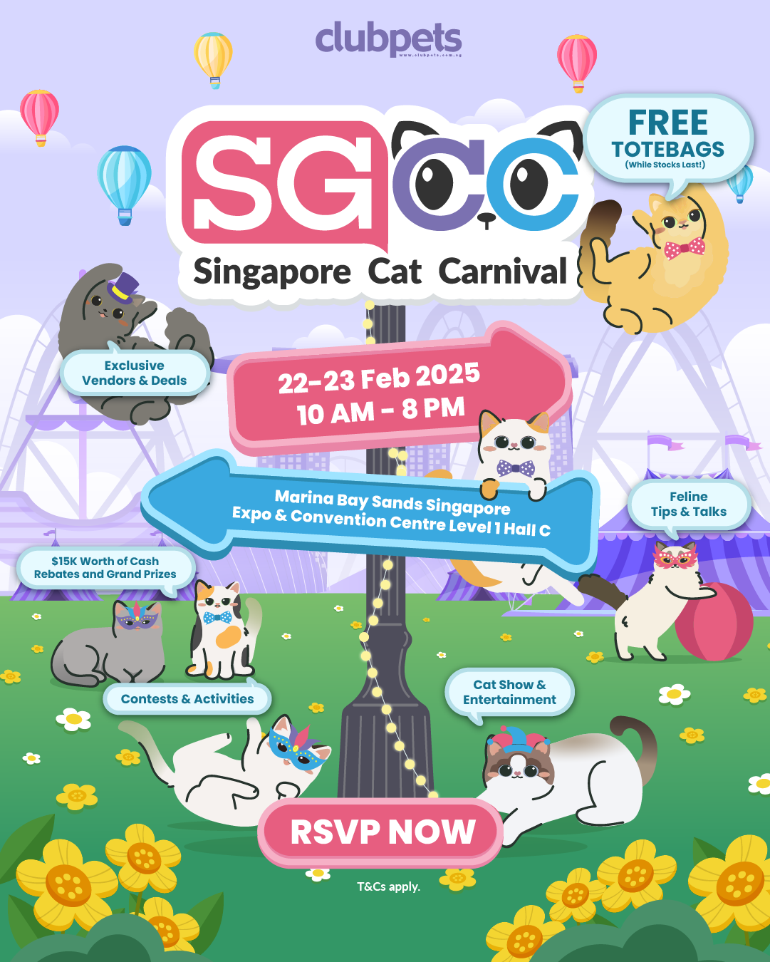 SG Cat Carnival 2025