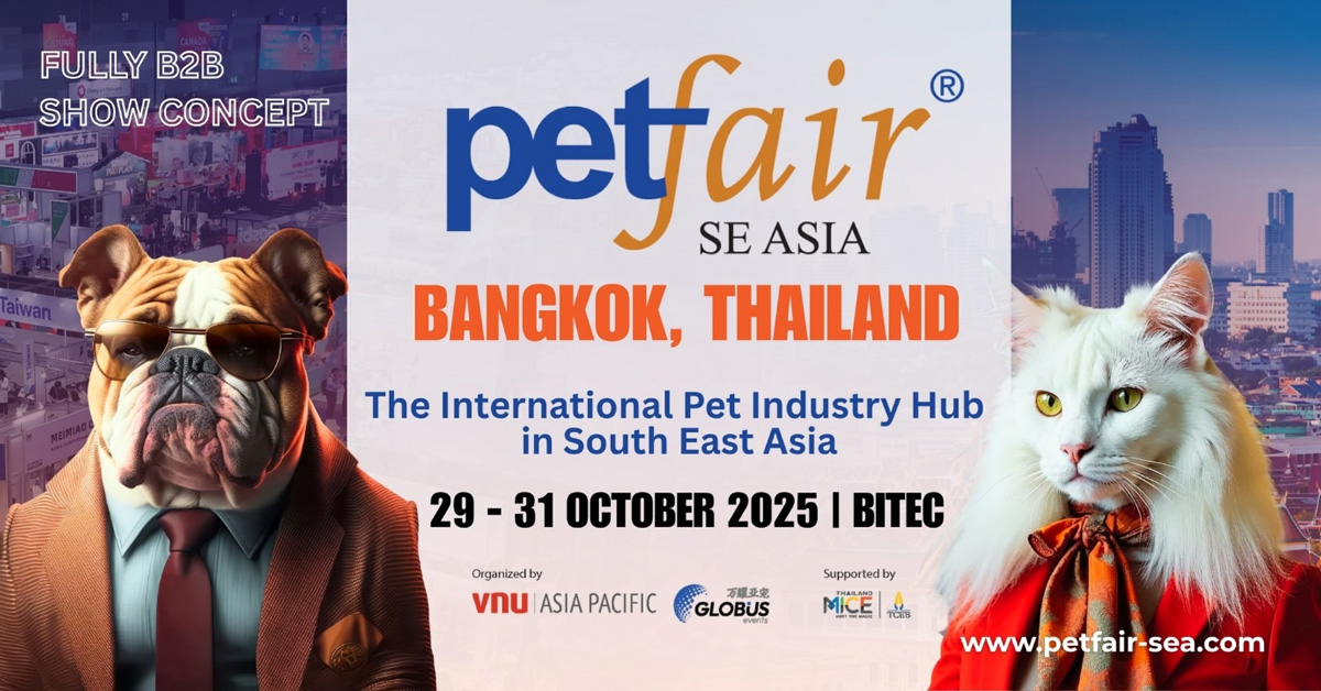 Why Singapore Pet Business Owners Should Be at Bangkok's upcoming Pet Fair South East Asia