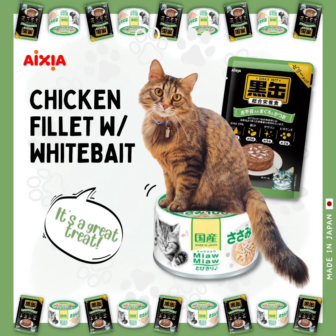  𝗝𝗔𝗣𝗔𝗡’𝗦 𝗡𝗢.𝟭 𝗪𝗘𝗧 𝗖𝗔𝗧 𝗙𝗢𝗢𝗗 𝗕𝗥𝗔𝗡𝗗, 𝗔𝗜𝗫𝗜𝗔!